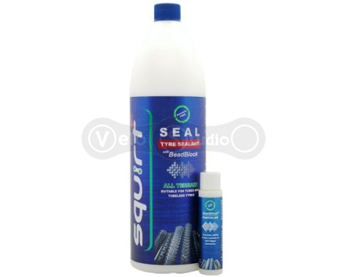 Герметик Squirt Seal BeadBlock Sealant 1000 мл для бескамерных покрышек с гранулами