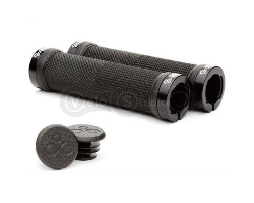 Грипсы ONRIDE Wizard чёрные с чёрными замками