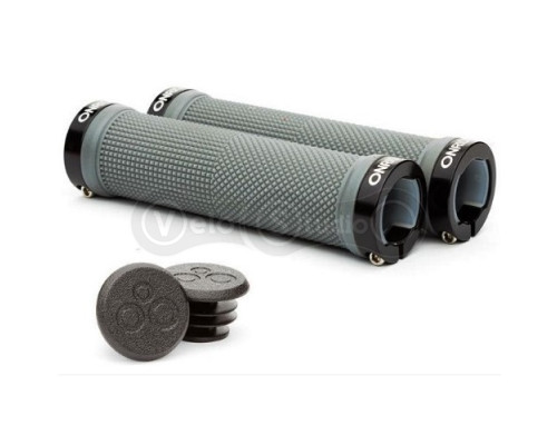 Грипсы ONRIDE Wizard серые с чёрными замками