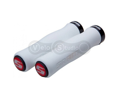 Грипси SRAM LOCKING Contour Foam білі з чорним замком