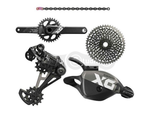Групсет Sram X01 EAGLE DUB Boost 175 Black 12 скоростей