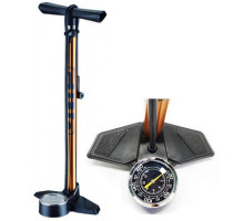 Насос напольный Giyo GF-2430 алюминиевый с манометром