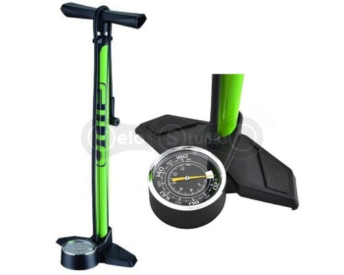 Насос напольный Giyo GF-2530 алюминиевый зелёный