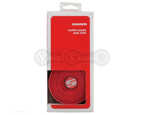 Обмотка керма Sram SuperSuede Bar Tape червона