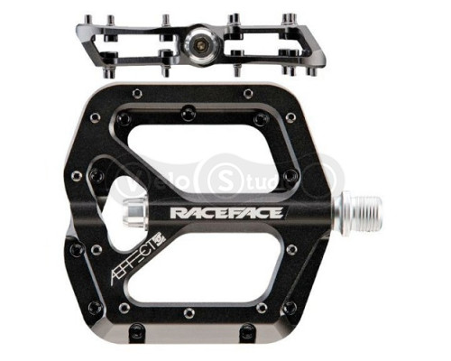 Педалі Race Face Aeffect чорний промисловий підшипник, змінні шипи