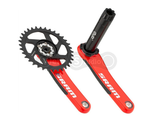 Шатуни Sram X01 DH DUB 165T 34T X-SYNC карбон