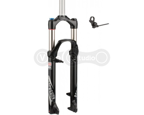 Вилка Rock Shox 30 Silver TK 26 V-Brake чорна з виносною монетою PopLoc