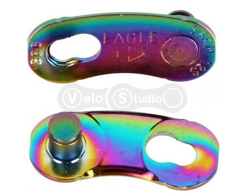 Замок ланцюга Sram PowerLock EAGLE RAINBOW 12 швидкостей