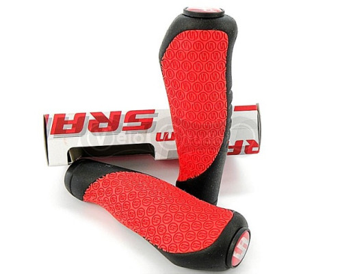 Грипси SRAM COMFORT 133 мм червоні