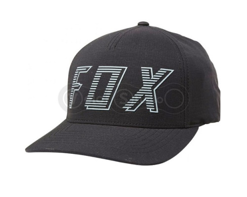 Кепка FOX BARRED FLEXFIT чёрная