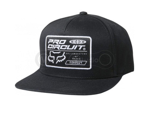 Кепка FOX PRO CIRCUIT SNAPBACK Black