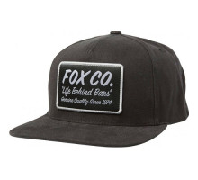 Кепка FOX RESIN SNAPBACK Black