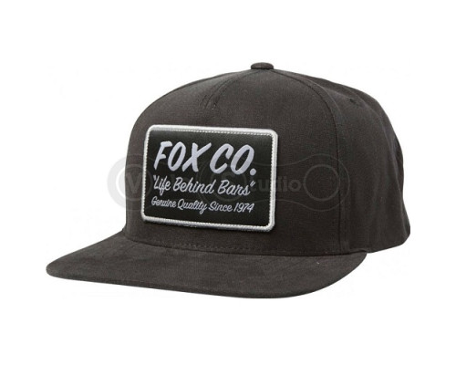 Кепка FOX RESIN SNAPBACK Black