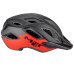 Вело шолом MET Crossover Black Red XL (60-64 см)