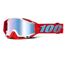 Окуляри-маска Ride 100% RACECRAFT Goggle Kepler - Mirror Blue Lens