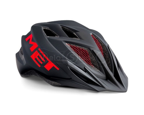 Шлем MET Crackerjack Black Red