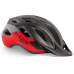 Вело шолом MET Crossover Black Red XL (60-64 см)