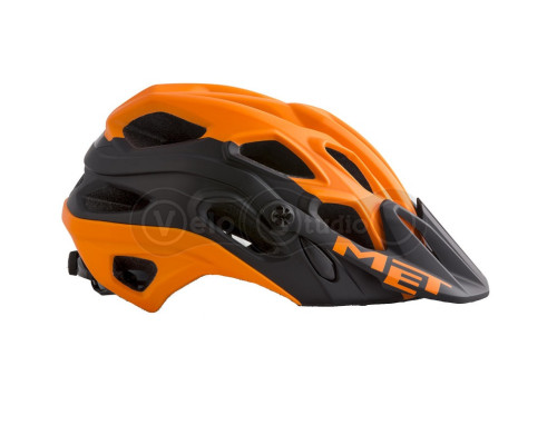 Вело шолом MET Lupo Orange Black L (59-62 см)