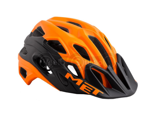 Вело шолом MET Lupo Orange Black L (59-62 см)