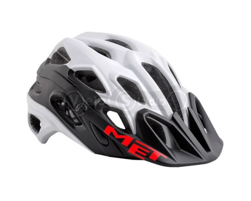 Вело шолом MET Lupo White Black L (59-62 см)