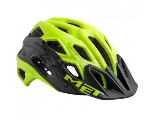 Вело шлем MET Lupo Safety Yellow Black L (59-62 см)