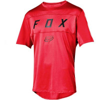 Джерсі FOX FLEXAIR MOTH JERSEY червона короткий рукав