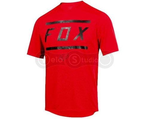 Джерсі FOX RANGER BARS Jersey червона, короткий рукав