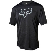 Джерсі FOX RANGER CNTR Jersey чорна, короткий рукав