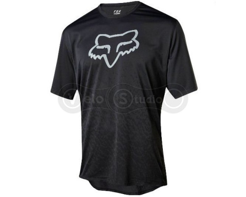 Джерси FOX RANGER CNTR Jersey чёрная, короткий рукав