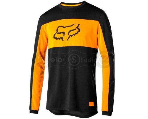 Джерси FOX RANGER DR FOXHEAD LS Jersey оранжевая