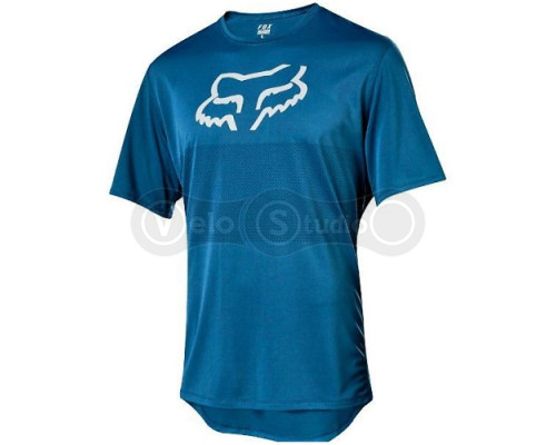 Джерси FOX RANGER FOXHEAD JERSEY синяя короткий рукав