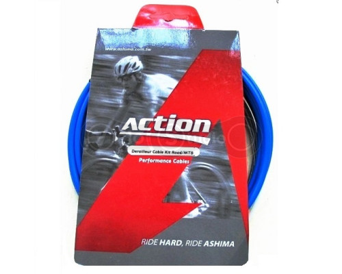 Набор переключения скорости Ashima Action MTB синий