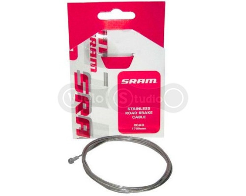 Трос тормоза SRAM Brake CABLES 1.5x1750 мм Road нержавейка полированный