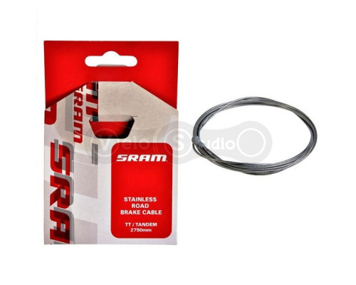 Трос гальма SRAM Brake CABLES 1.5x2750 мм Road нержавіюча сталь полірований