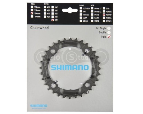 Зірка шатунів Shimano FC-M430 32 зуб., 8-9 швидкостей