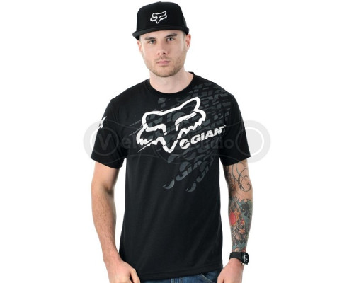Футболка FOX Giant Dirt Shirt чёрная размер XL