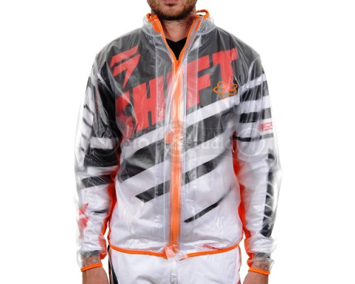 Вело куртка - дождевик FOX Fluid MX оранжевая размер M