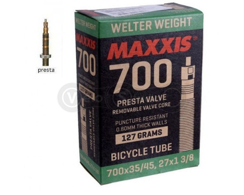 Камера Maxxis Welter Weight 700×18/25C FV 60 мм