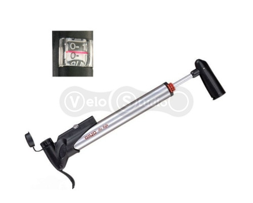 Насос Giyo GP-71 алюминиевый с манометром