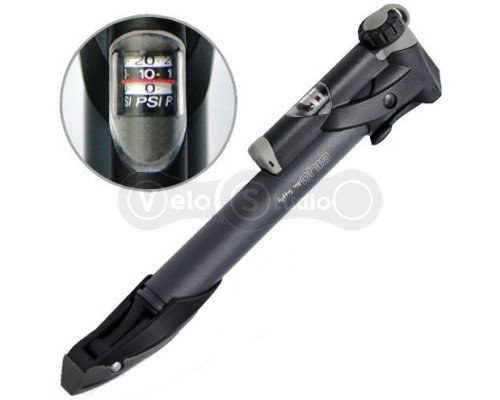 Насос Giyo GP-961 с манометром чёрный