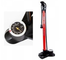 Насос напольный Giyo GF-38P красный стальной с манометром