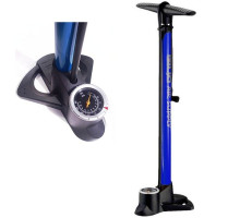 Насос напольный Giyo GF-38P синий стальной с манометром