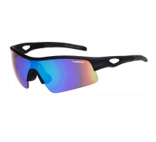 Очки Relax Quadra чёрные, 100% защита UV400, Чехия