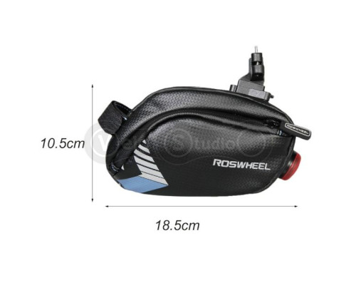 Сумка под седло Roswheel 131413-B с мигалкой