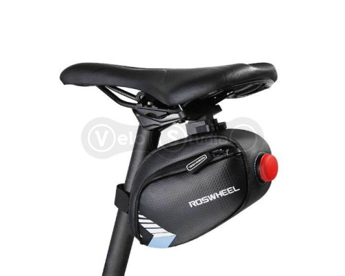 Сумка под седло Roswheel 131413-B с мигалкой
