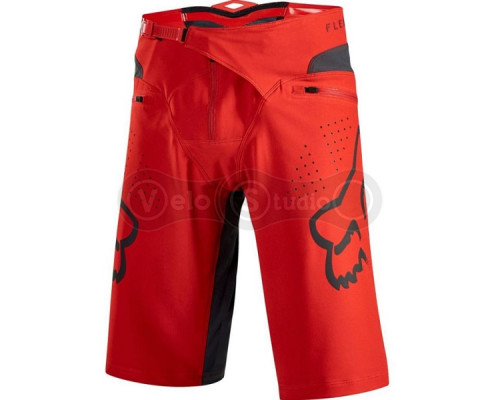 Вело шорты FOX FLEXAIR Downhill красные