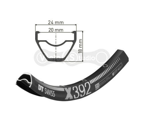 Обід DT Swiss X 392 29 дюймів 28 спиць