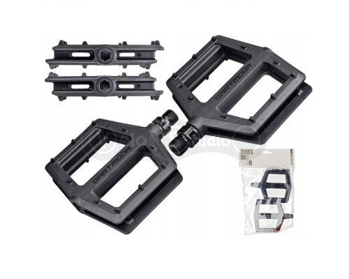 Педали DARTMOOR CANDY PRO черные промышленный подшипник