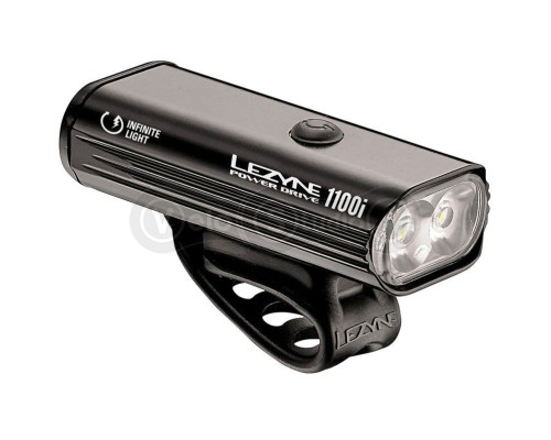Фара Lezyne POWER DRIVE 1100I Black USB 1100 Lum