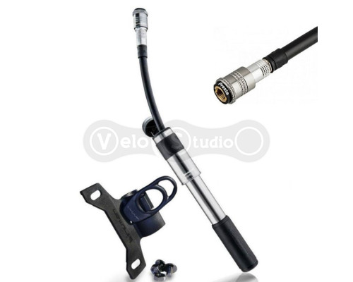 Насос Birzman Velocity серебристый 160PSI